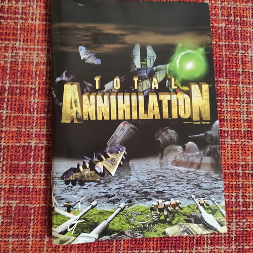 Total Annihilation PC CD game μεταχειρισμένο, 2 δίσκοι, 1997