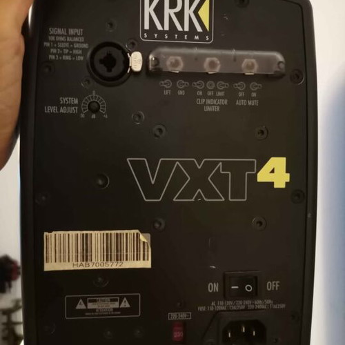 KRK VXT4 studio monitor speaker like new