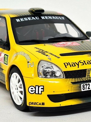 Renault Clio S 1600 1/18 Otto καινούργιο σπάνιο αριθμημένο κομμάτι
