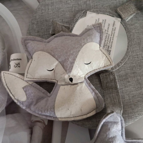 Kinderkraft Unimo 5 in 1 baby recliner like new, stone gray