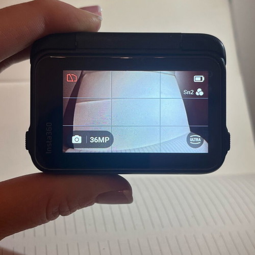 Insta360 Ace Pro used camera with waterproof case