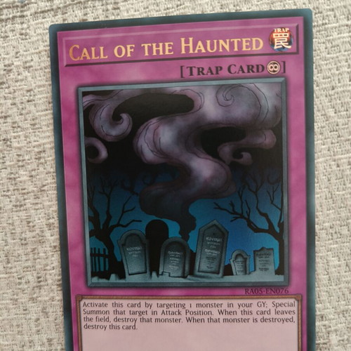 Yu-Gi-Oh Call of the Haunted Ultra Rare card like new