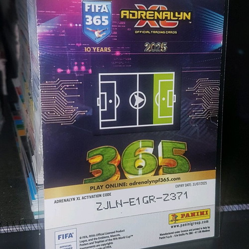 Levi Garcia Limited Edition Adrenalyn XL FIFA 365 card like new