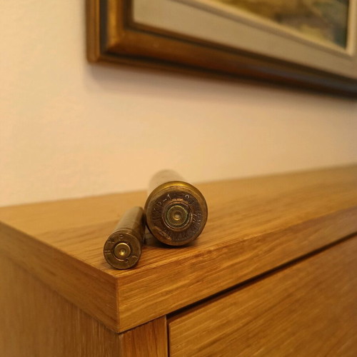 Brass casings used, set of 2 pieces