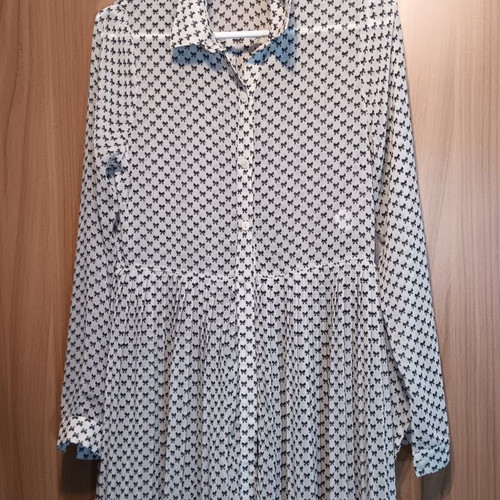 Charly dress like new, black and white, size XL