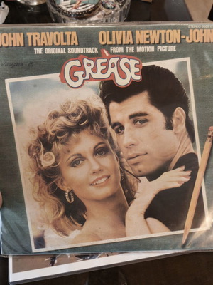 Βινύλια Grease μεταχειρισμένα, John Travolta και Olivia Newton-John