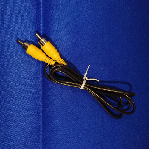 Professional yellow single RCA audio-video cable 1.2m male to male new