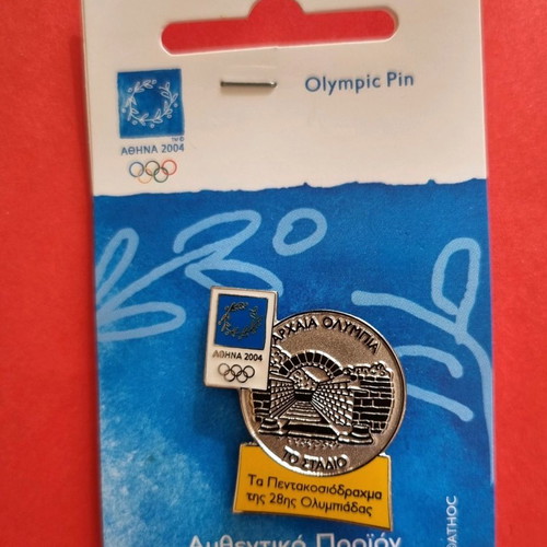 Pins Athens 2004 series Ta Pentakosiodrachma new, set of 7