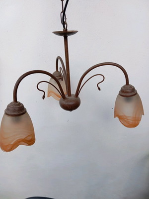 Κρεμαστά φωτιστικά Gallis Μελί σαν καινούργια, σετ 2 τεμαχίων