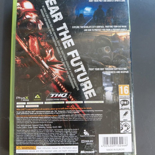 Xbox 360 Metro 2033 CD used