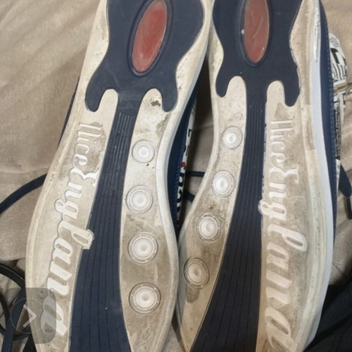 Men's Athletic Shoes like new, size 44, white and blue