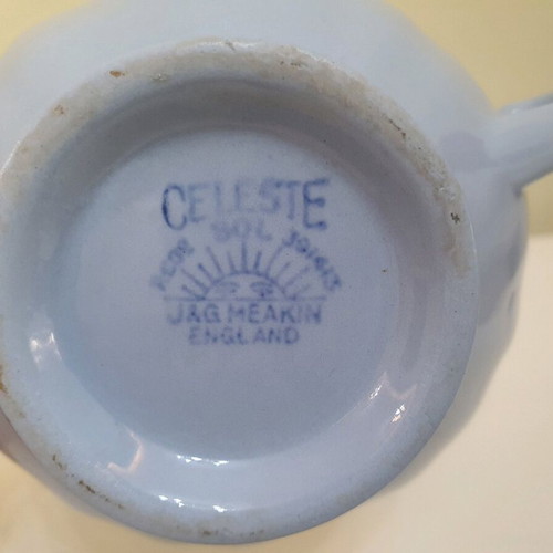 Σαλτσιέρα Vintage Celeste J&G Meakin England μεταχειρισμένη