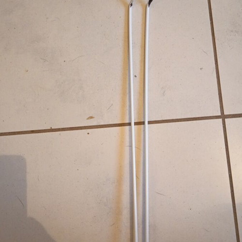 Metal Support Stand for Baby Mosquito Net used, white
