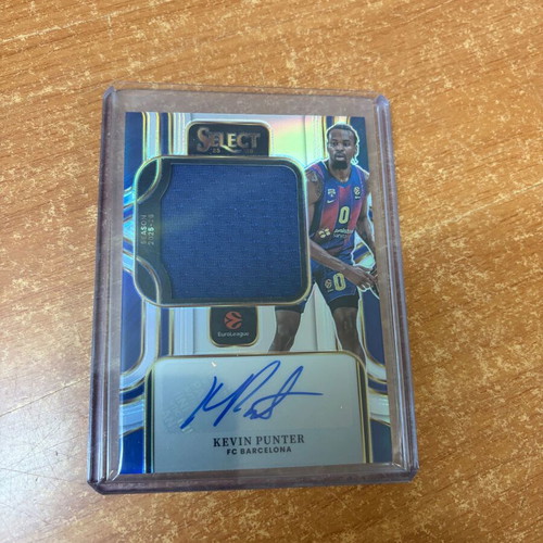 2025-26 Select EuroLeague Kevin Punter Prime Selections Patch Auto
