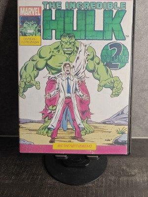 The Incredible Hulk The Animated Series Volume 2 DVD used, dubbed in Greek