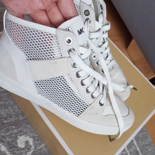 Michael Kors summer sports sneakers white, like new, size 36