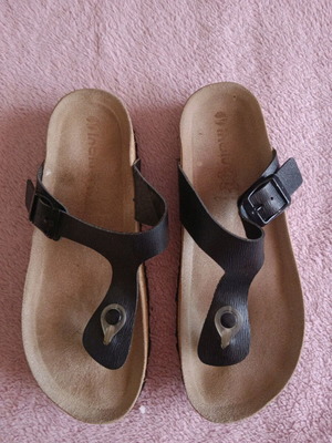 ανατομικές δερμάτινες παντόφλες comfort inblu της parex