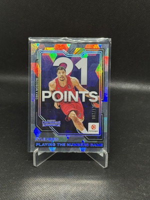 2025-26 Panini EuroLeague Contenders Hines Playing the Numbers Game card like new