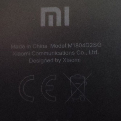 Xiaomi Mi A2 4GB/64GB Black Android One smartphone