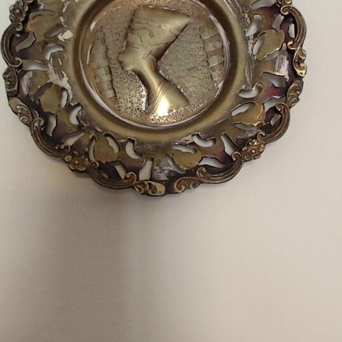 5 Egyptian bronze plates
