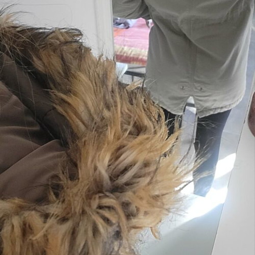 Bershka Beige Jacket XS used