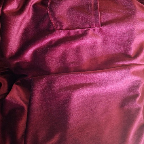 Shein red velvet trouser new, gothic style missing one pocket