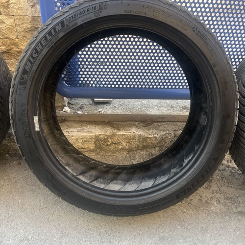 Car tires 235/40 R18 used, winter, 17,000-20,000 km
