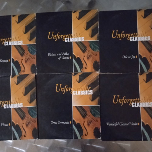 Unforgettable Classics 6 CD new, classical music
