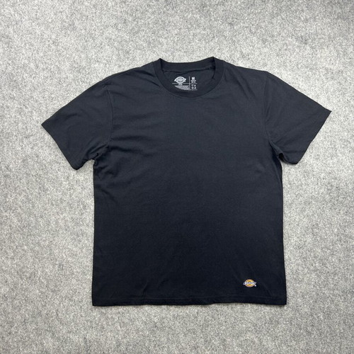Dickies men's black short sleeve T-shirt, medium, 100% cotton