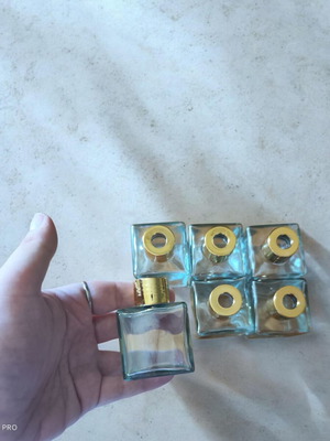 Glass bottles for room diffusers, pack of 6, 50ml