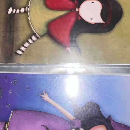 Panini Santoro album used with 109 stickers and empty packets