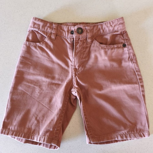 H&M Boys' Chino Shorts dusty pink, like new, size 98 cm