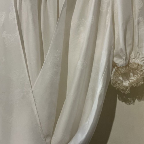 Zadig & Voltaire silk blouse size M like new, white