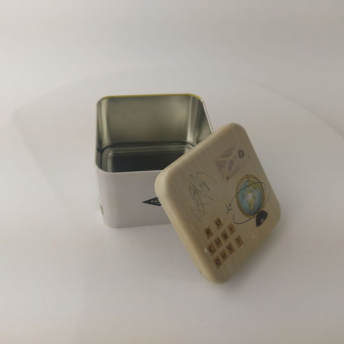 Metal box from Fossil watch #5591 used
