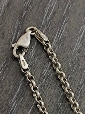 Silver chain used 50 cm, 8g