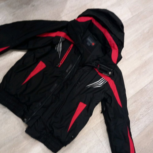 Branded jacket size M used, very warm, black