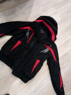 Branded jacket size M used, very warm, black