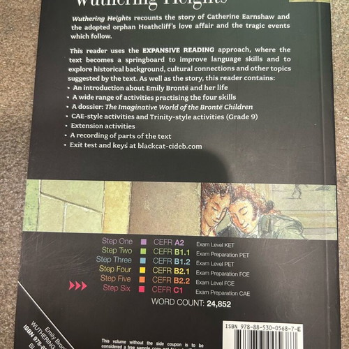 Wuthering Heights DVD used with CD and notes