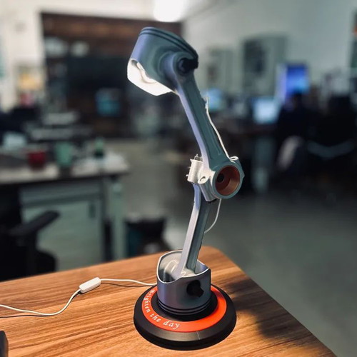 Engine Lamp 3D Printed Decorative Table Lamp