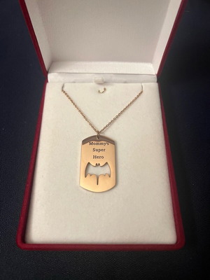 Jools necklace in rose gold new