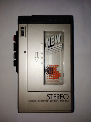 Sony TCS-350 κασετόφωνο Walkman μεταχειρισμένο, κατασκευασμένο στην Ιαπωνία 1983