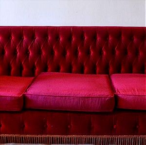 Σαλόνι πλήρες(τριθέσιος καναπές+4 πολυθρόνες)