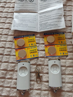 Hörmann 868 MHz Garage and Gate Remote Control Set New
