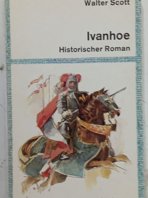 Ivanhoe book used by Walter Scott
