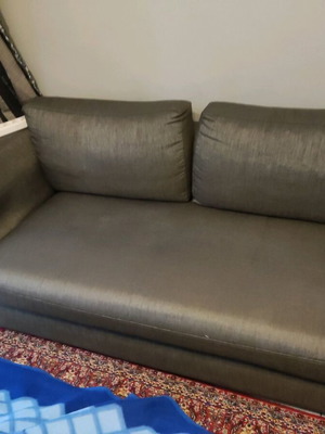 Σετ σαλόνι μεταχειρισμένο με τριθέσιο και διθέσιο καναπέ