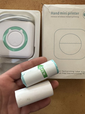 Hand Mini Printer N15 wireless thermal printer new