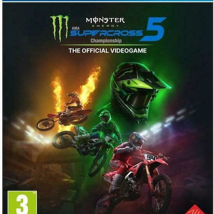 Monster Energy Supercross The Official Videogame 5 PS4 new PAL
