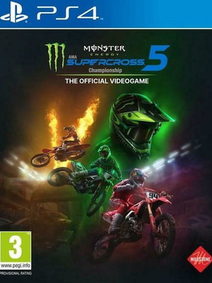 Monster Energy Supercross The Official Videogame 5 PS4 new PAL