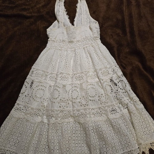 Temptation Positano Dress white, like new, size S