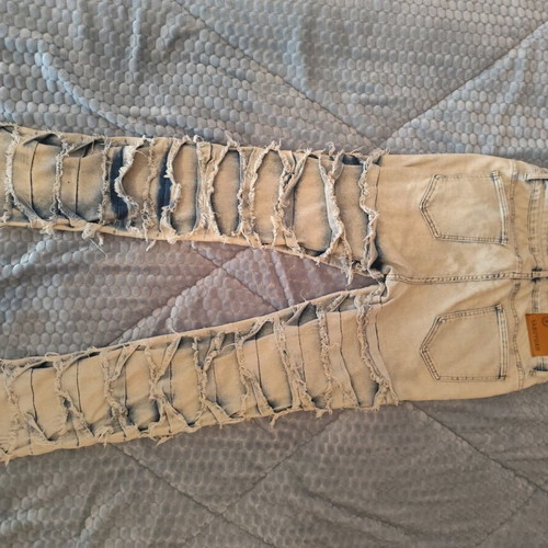 Men's vintage rock/hip hop style jeans like new, size L